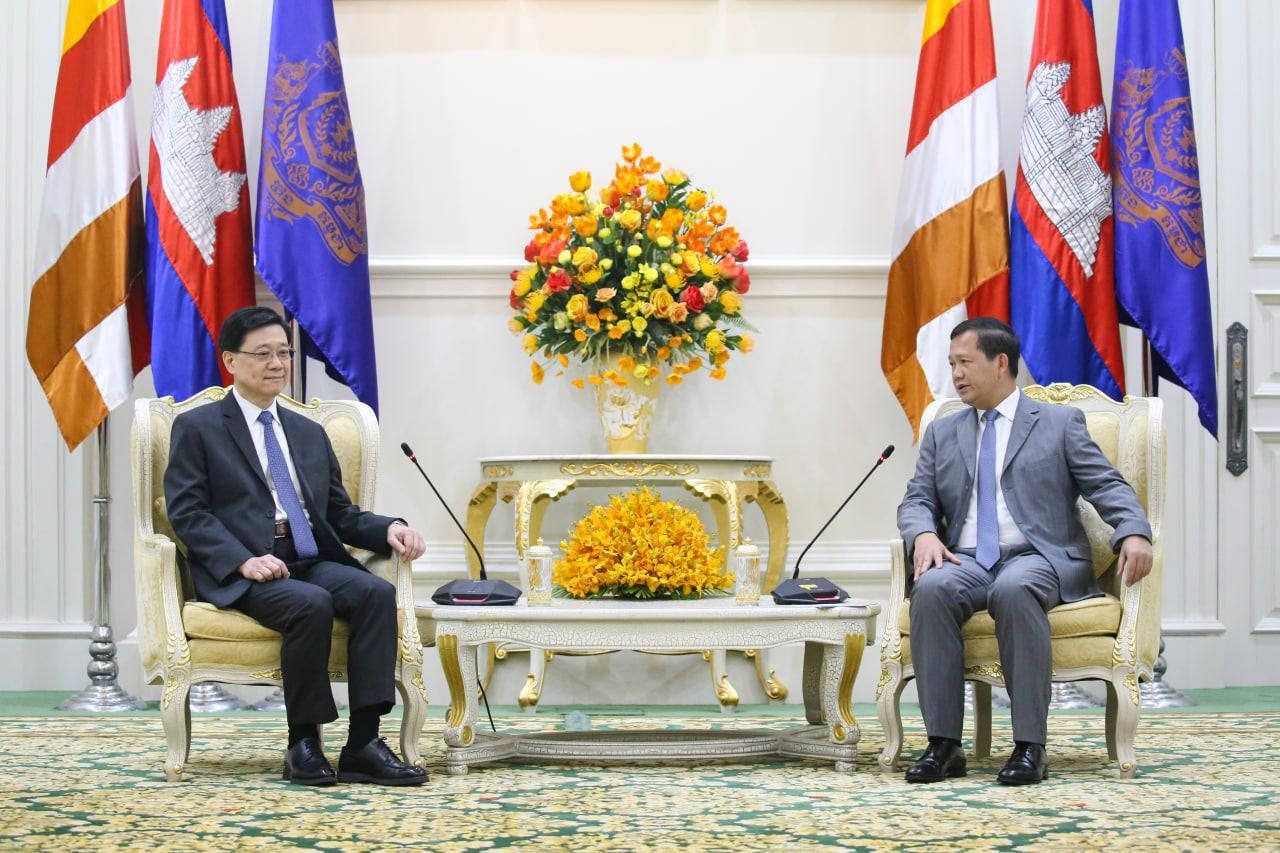 Cambodian Prime Minister Welcomes Hong Kong’s Chief Executive for Strategic Economic Alliances