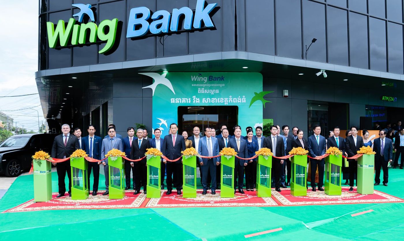 Wing Bank Opens New Branch in Kampong Thom Boosting Financial Access