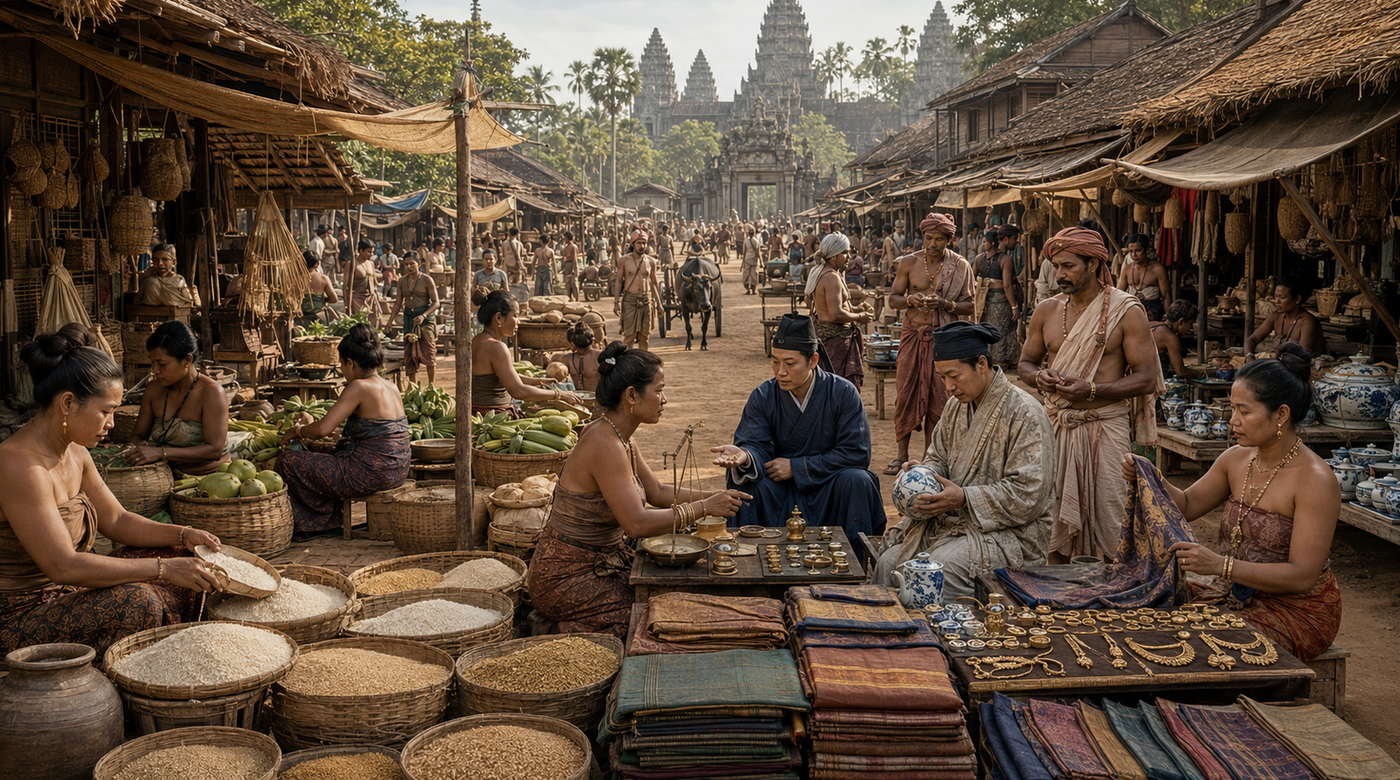 The Khmer Empire: A Trading Power Built on Rice, Rivers and Empowered Women